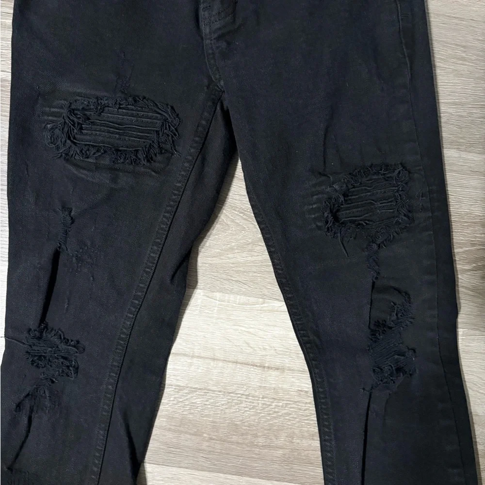 Men’s Pacsun Black Distressed Skinny Jeans